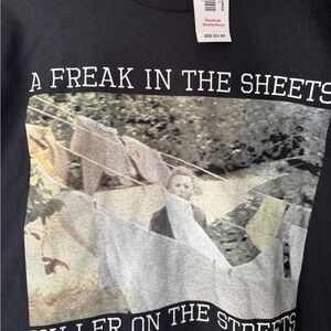 Michael Myers Halloween Graphic Black T-Shirt